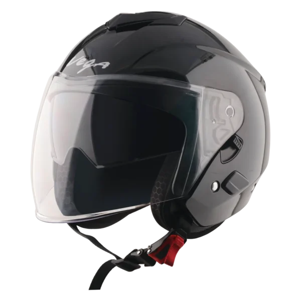 VEGA ღია ჩაფხუტი PUNCH DV SOLID GLOSS BLACK