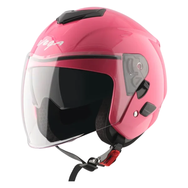 VEGA ღია ჩაფხუტი PUNCH DV SOLID PINK GLOSS