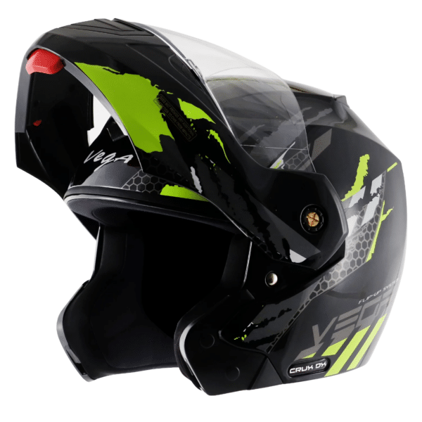 Vega მოდულარი ჩაფხუტი Crux Flex Neon Yellow